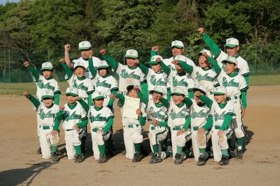 Bチーム　佐倉市少年野球リーグジュニア選手権大会第3位